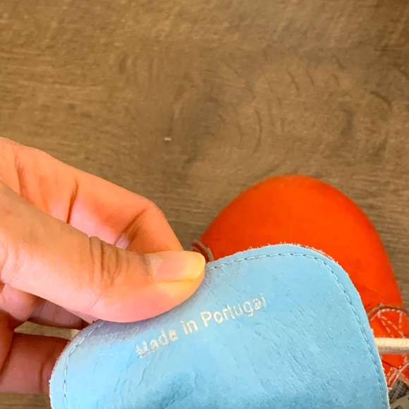 CLOUD Red Leather sneaker size 40 - Picture 4 of 4